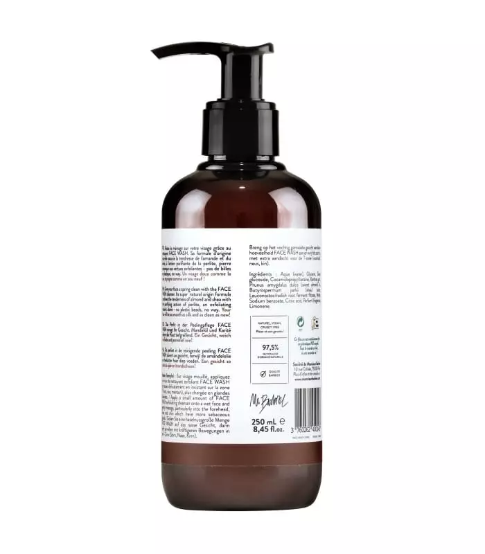 FACE WASH Nettoyant Exfoliant Cosmos Nat pour Hommes