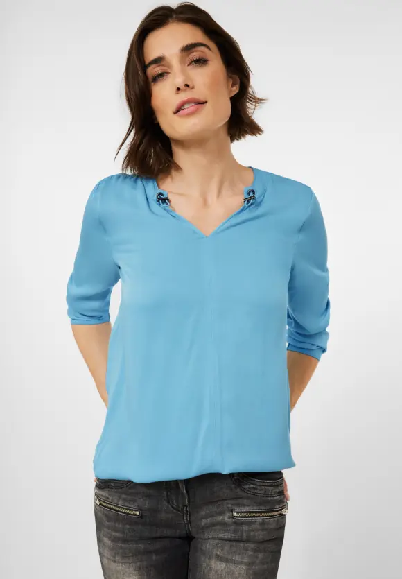 CECIL Bluse in Unifarbe