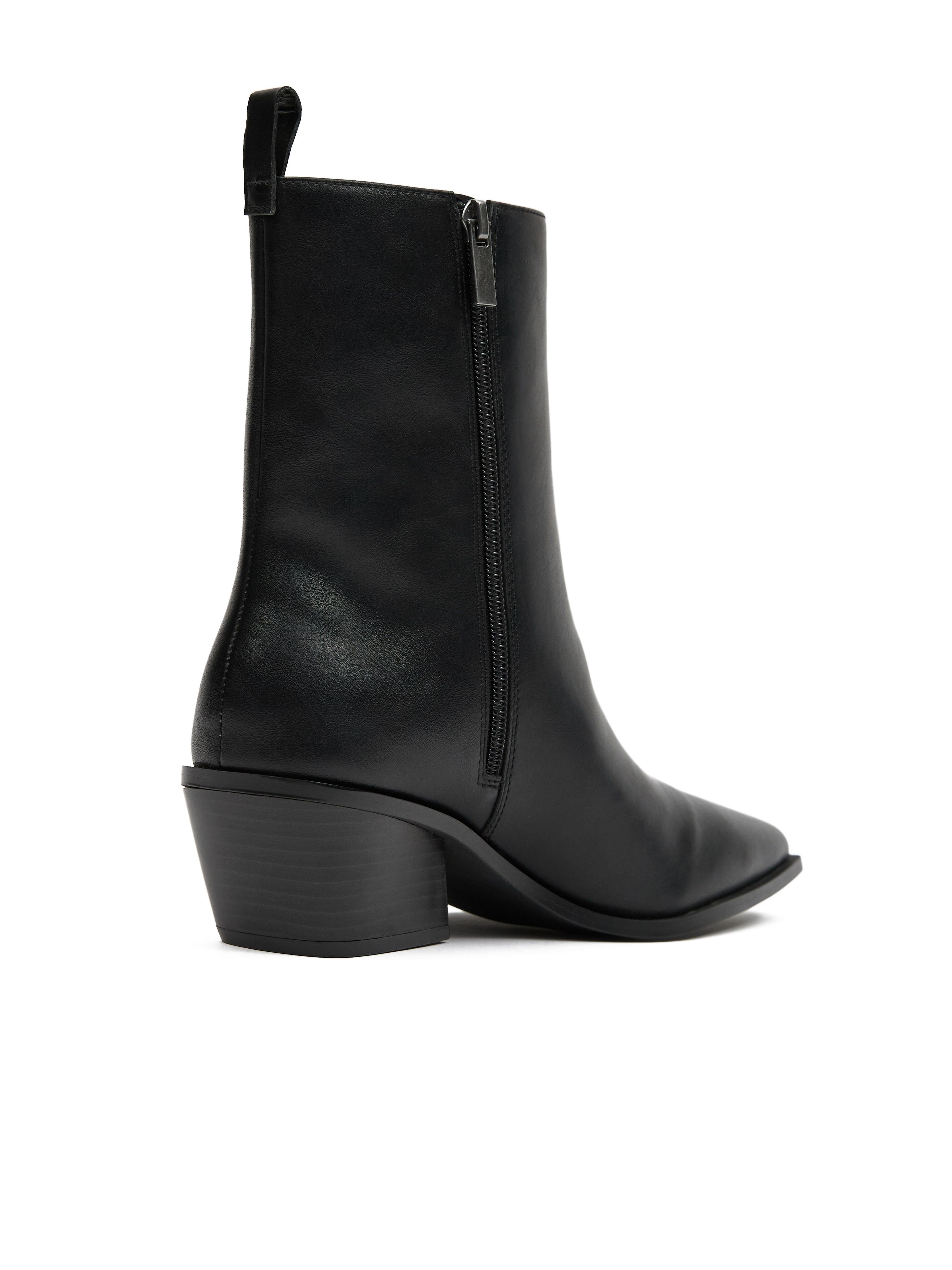 Schwarze Damen-Winterstiefel ORSAY