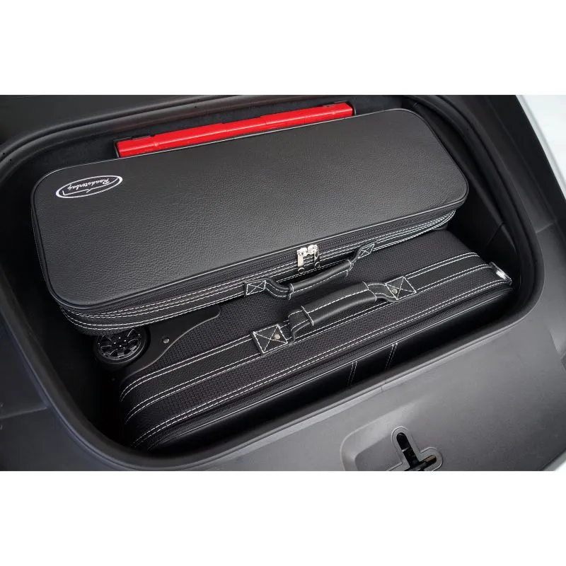 Roadsterbag Kofferset mit 2 Rollen Porsche Cayman (981c+718) Front 103 Liter 3-tlg.
