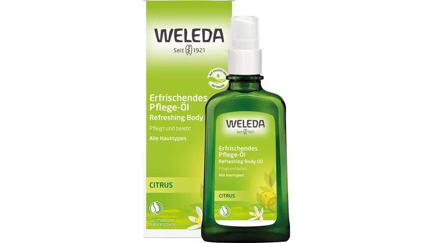 WELEDA CITRUS Erfrischendes Pflege-Öl 100 ml