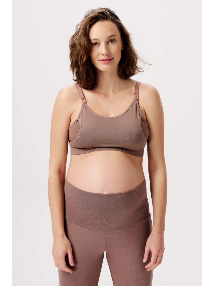 Noppies Nahtloser Still-Bh Pumping Mae Sensil® Breeze in Deep Taupe günstig kaufen
