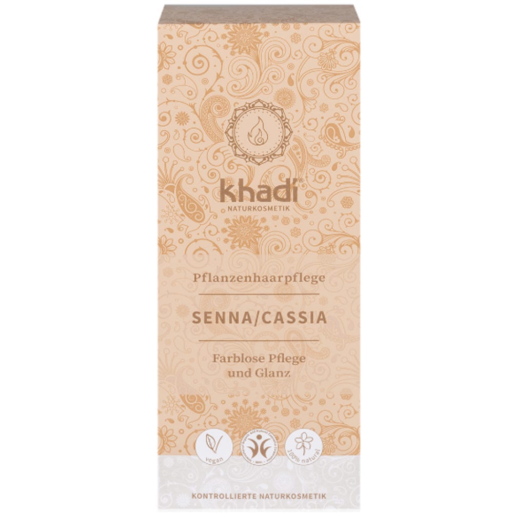 Khadi Pflanzenhaarfarbe Senna/Cassia 100 g
