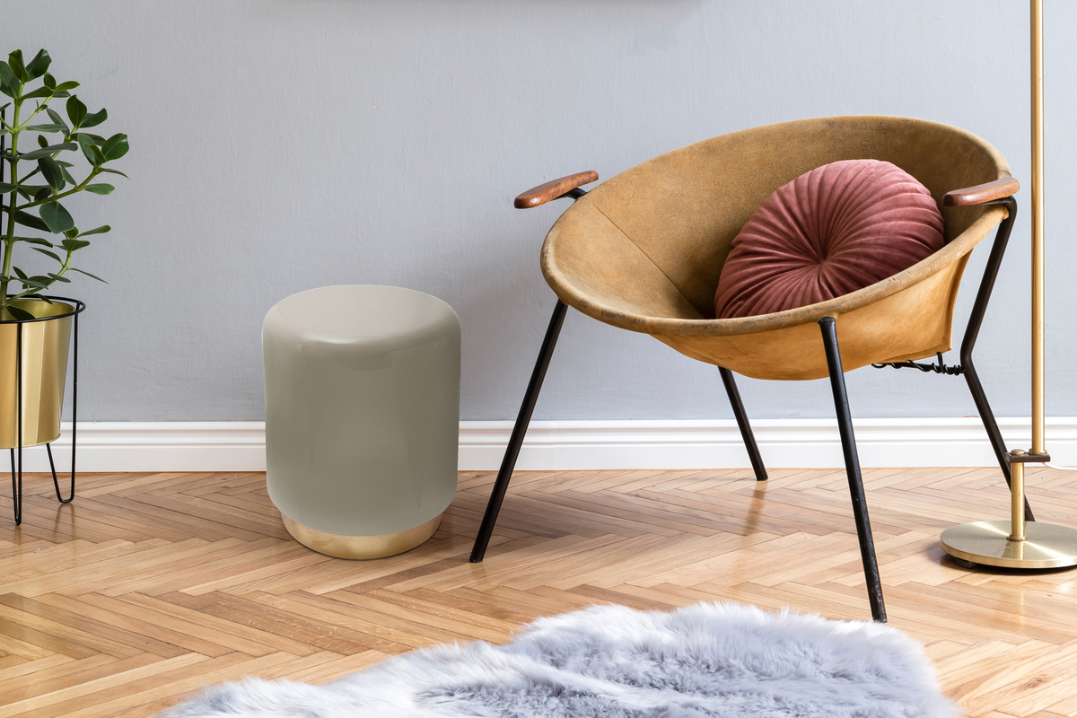 Kayoom Beistelltisch Art Deco 375 Taupe