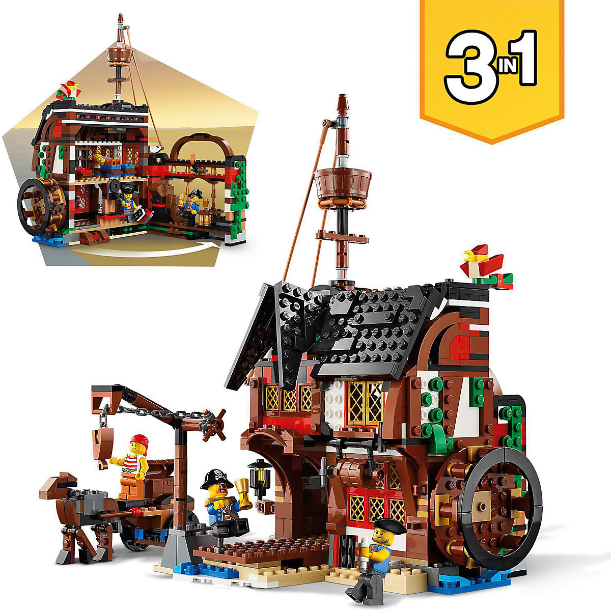 LEGO® Creator 31109 Piratenschiff