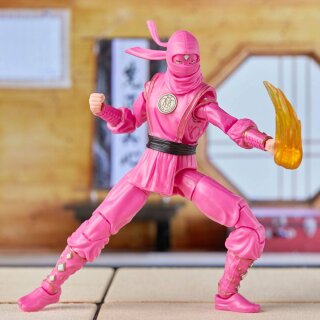 Power Rangers x Cobra Kai Ligtning Collection Actionfigur: Morphed Samantha LaRusso - Pink Mantis Ranger