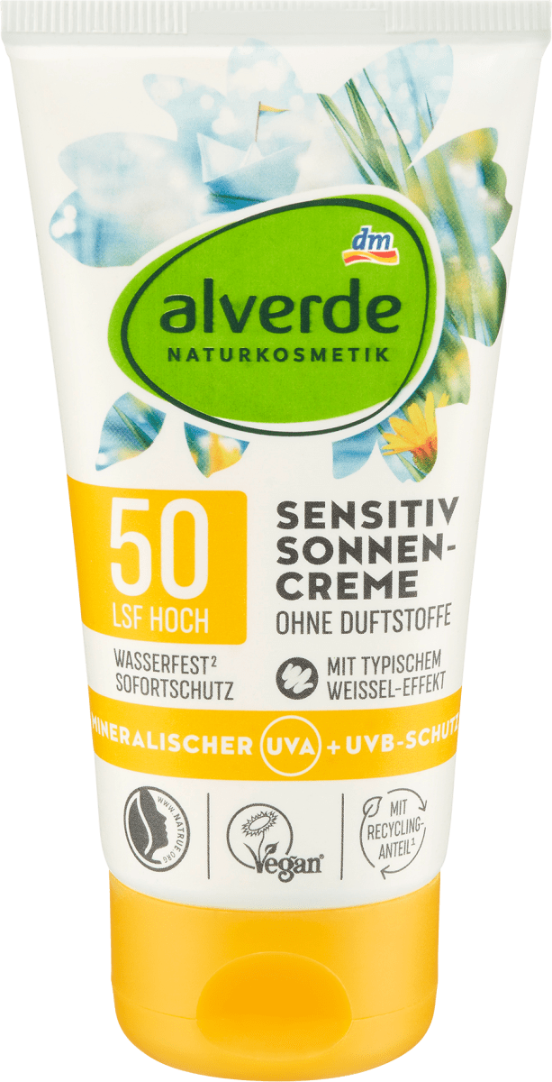 Sonnencreme sensitiv, LSF 50, 75 ml