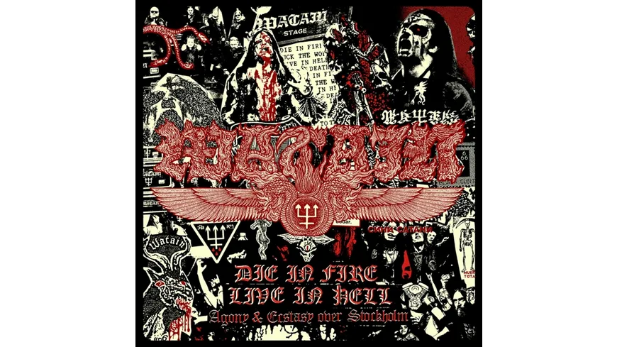 Die in Fire-Live in Hell Digipak