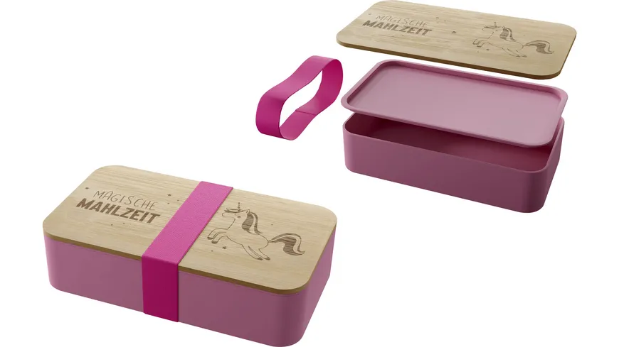 Geschenk für Dich Brotdose Einhorn