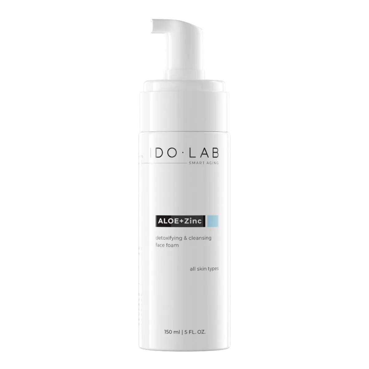 Ido Lab Αφρός Αποτοξίνωσης και Βαθύς Καθαρισμού με Αλόη + Zn 150ml