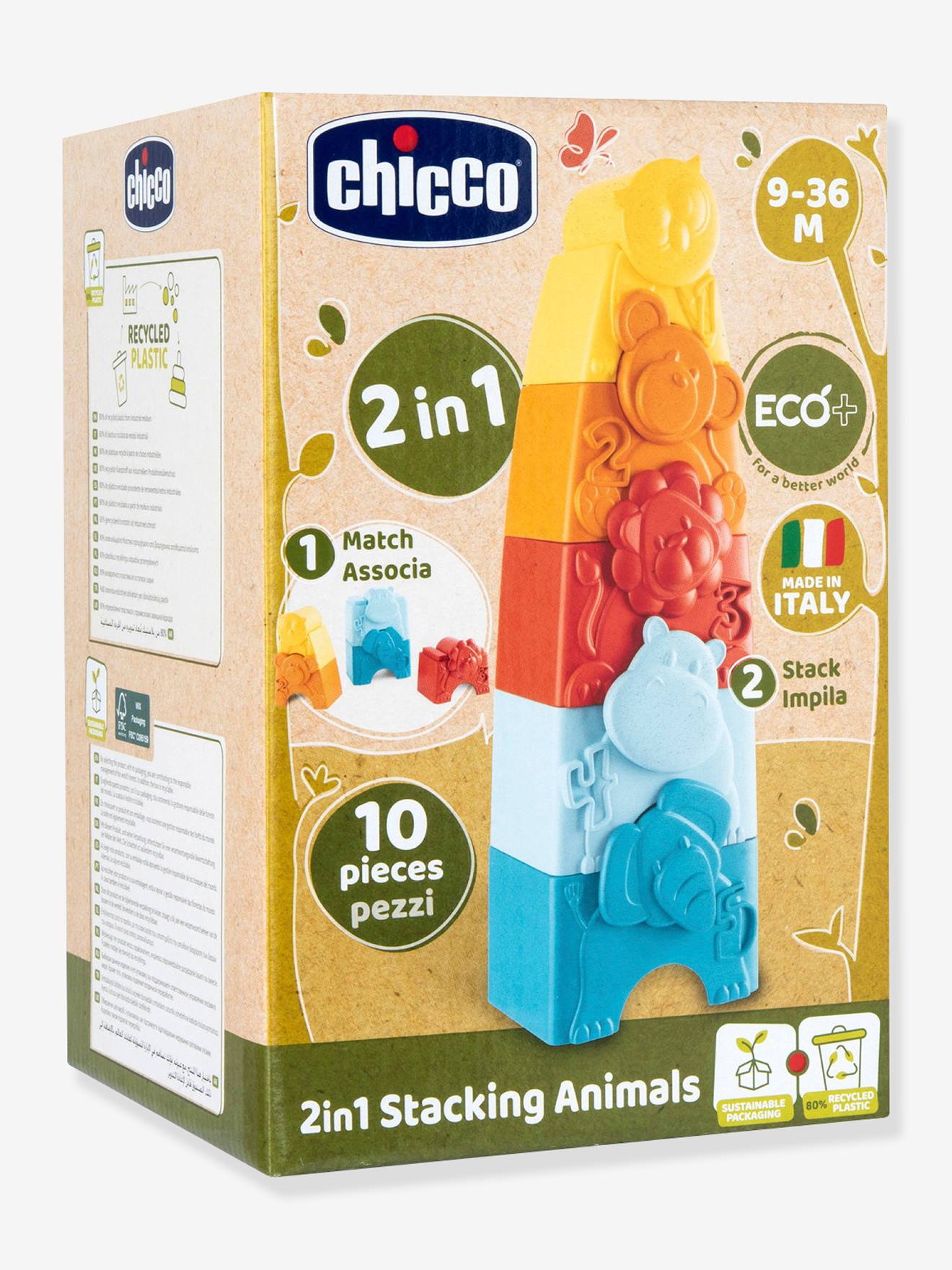 Chicco Baby Stapeltiere ECO+ CHICCO - mehrfarbig