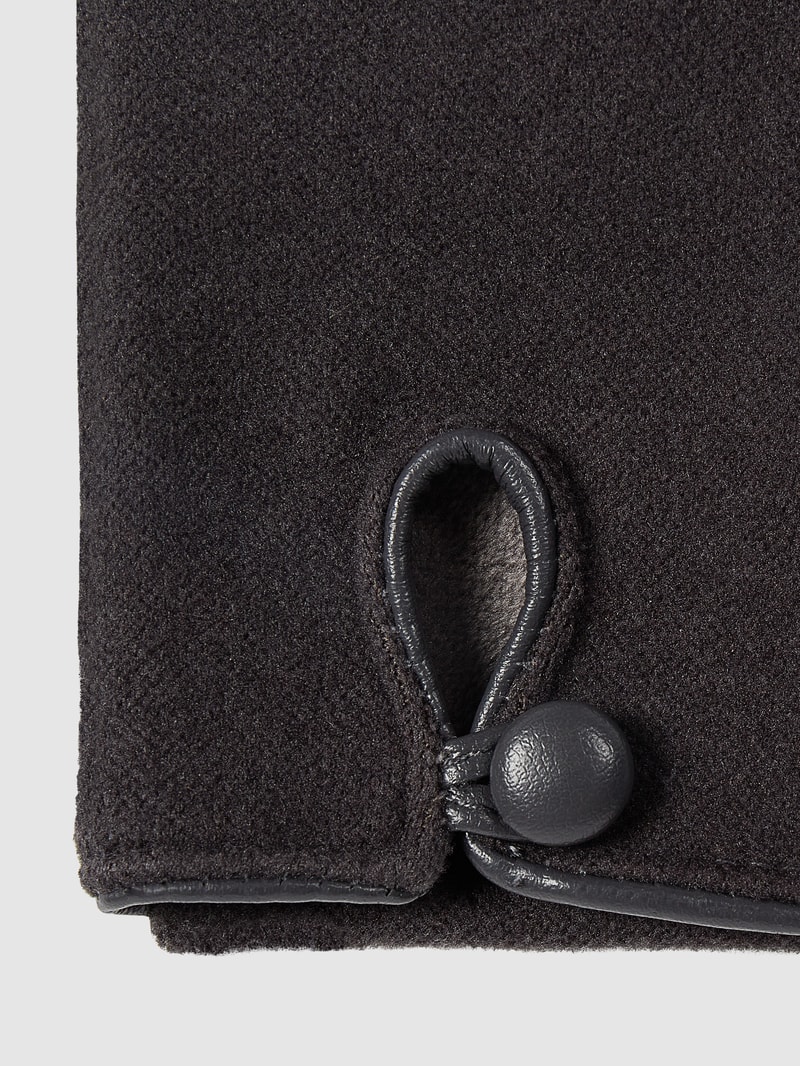 Handschuhe aus Fleece in anthrazit