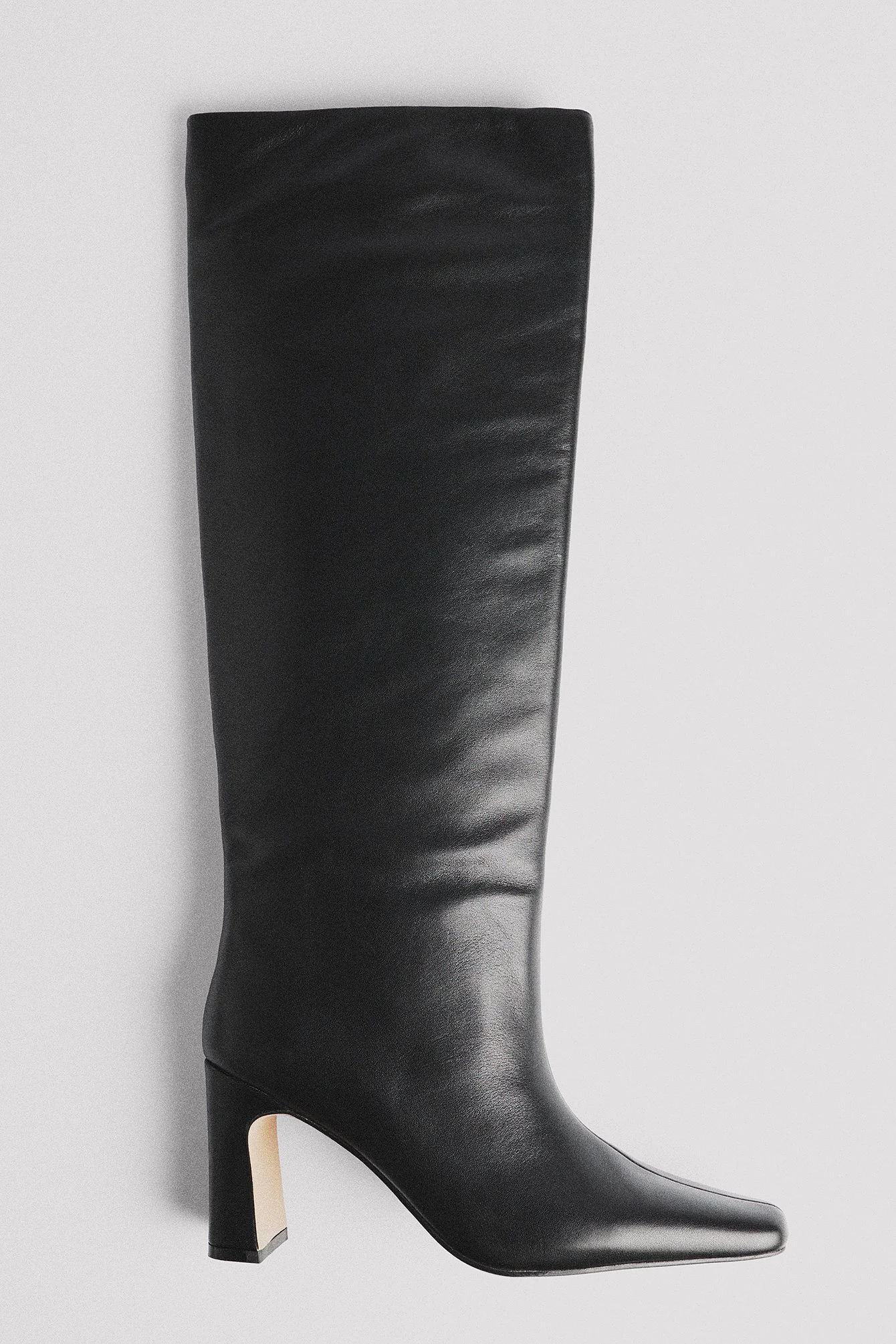 Lederstiefel mit Schaft