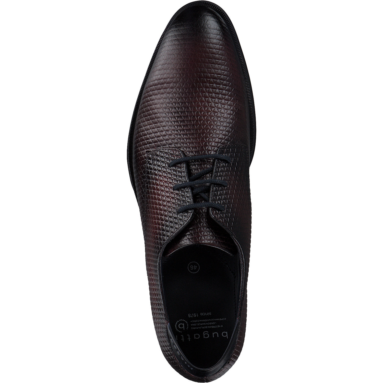 Bugatti Zavinio AFX02, Klassische Halbschuhe, Herren, dark red