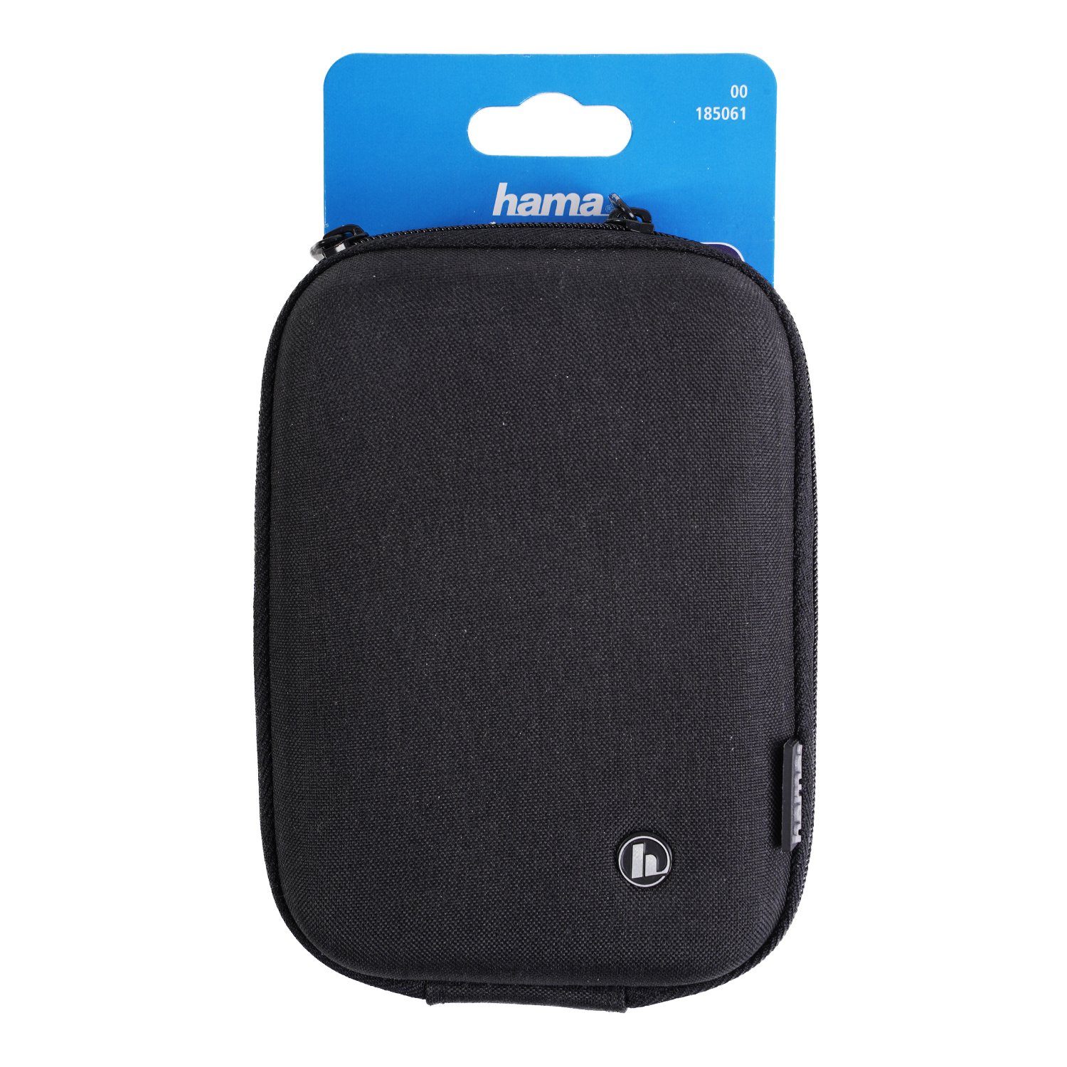 Hama Kameratasche Kamera-Tasche Hard-Case Schutz-Hülle, Gürtelschlaufe Innenfutter, kleines Fach, für Digital-Kamera Camcorder