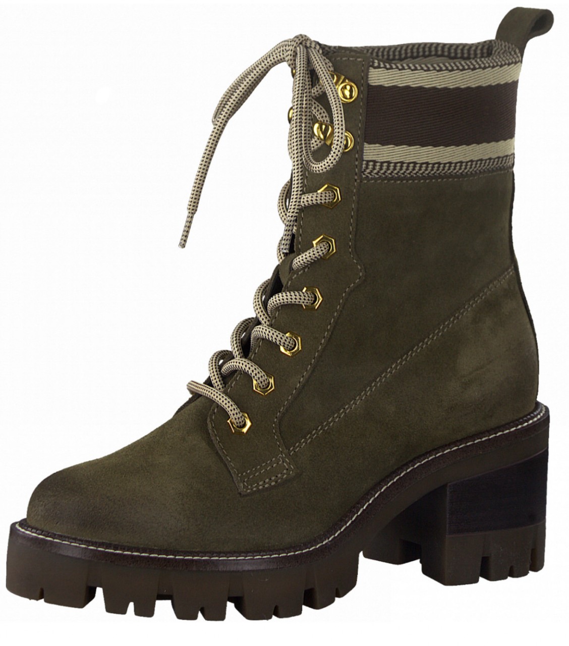 WORTMANN Stiefeletten khaki Da.-Stiefel