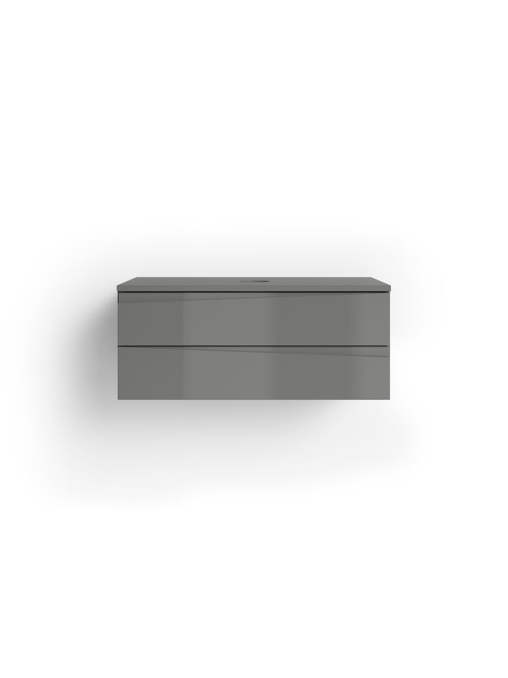 byLiving Waschtisch Shape in Grau - (B) 80 x (H) 33 x (T) 47 cm günstig kaufen onesize