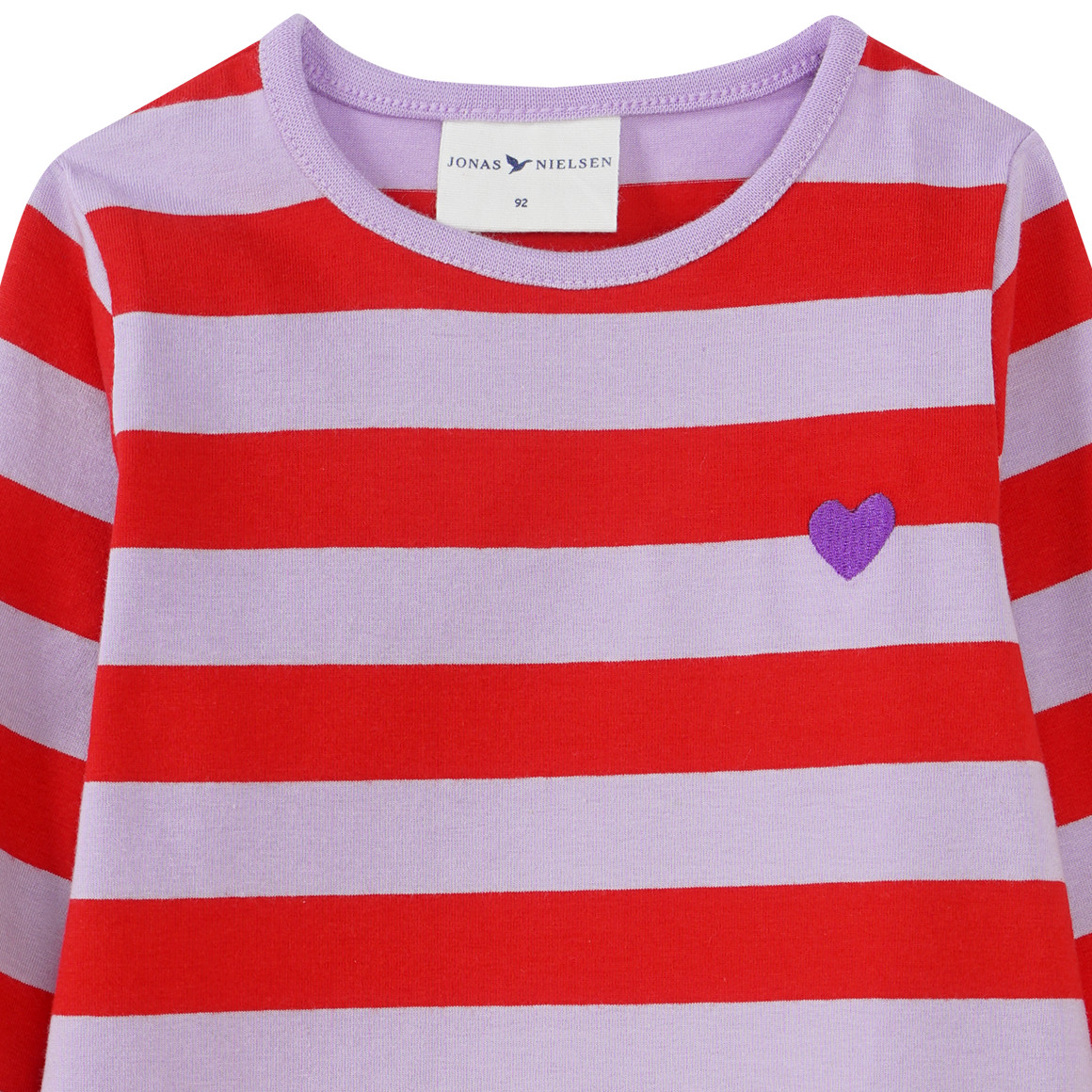 Mädchen Langarmshirt mit Streifen