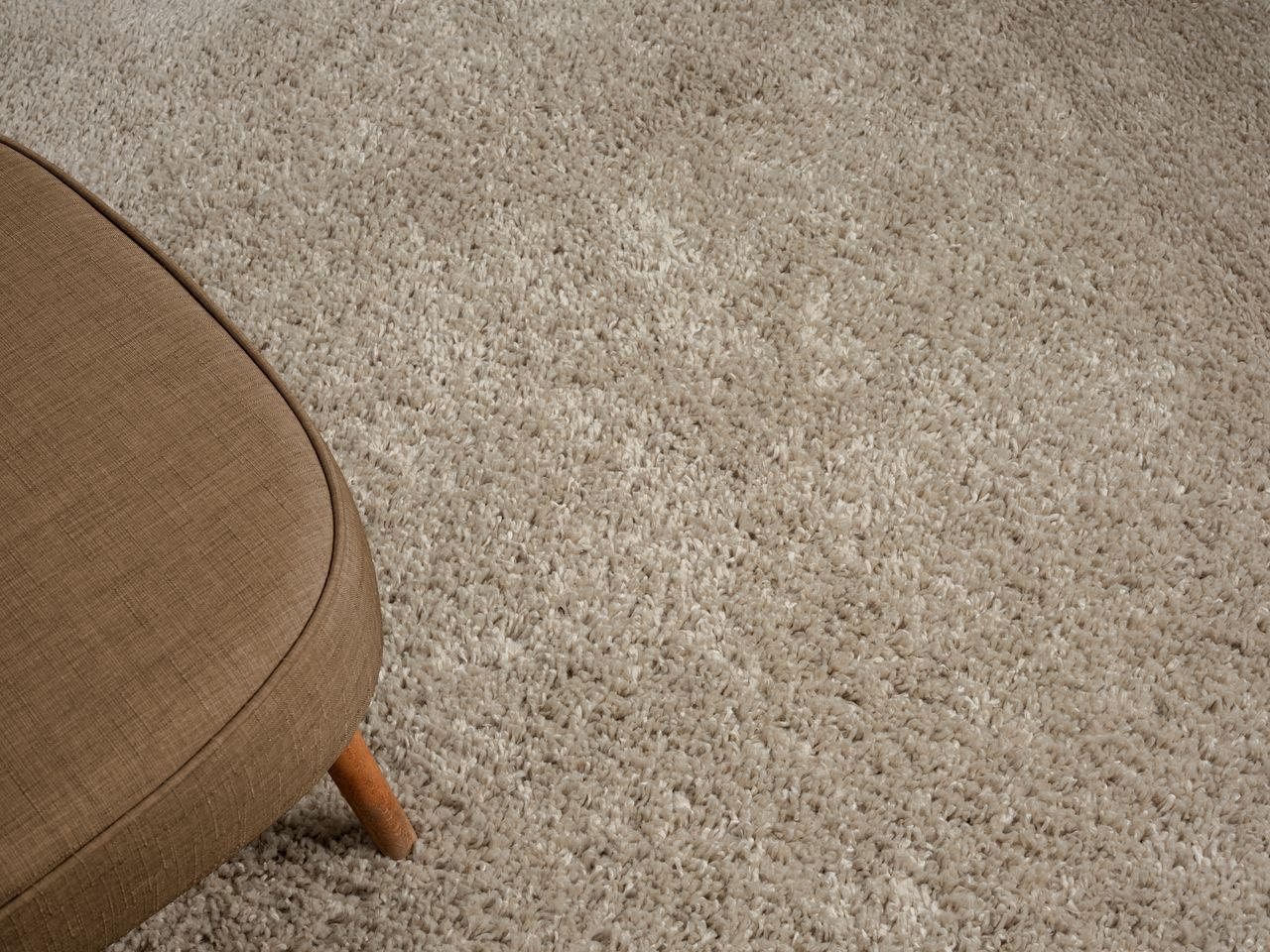 MyFlair Teppich Elodie, 70cm x 140cm, Farbe Beige, rechteckig, Florhöhe 37mm