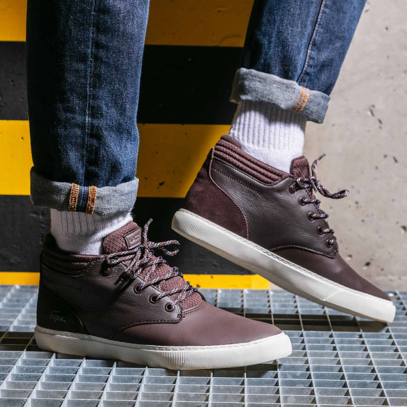 LACOSTE ESPARRE CHUKKA0320 1 CMA Braun