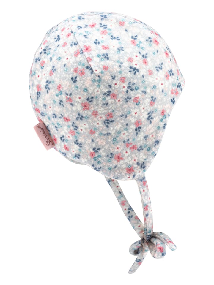 Sterntaler Inkamütze Streublumen in bleu günstig kaufen