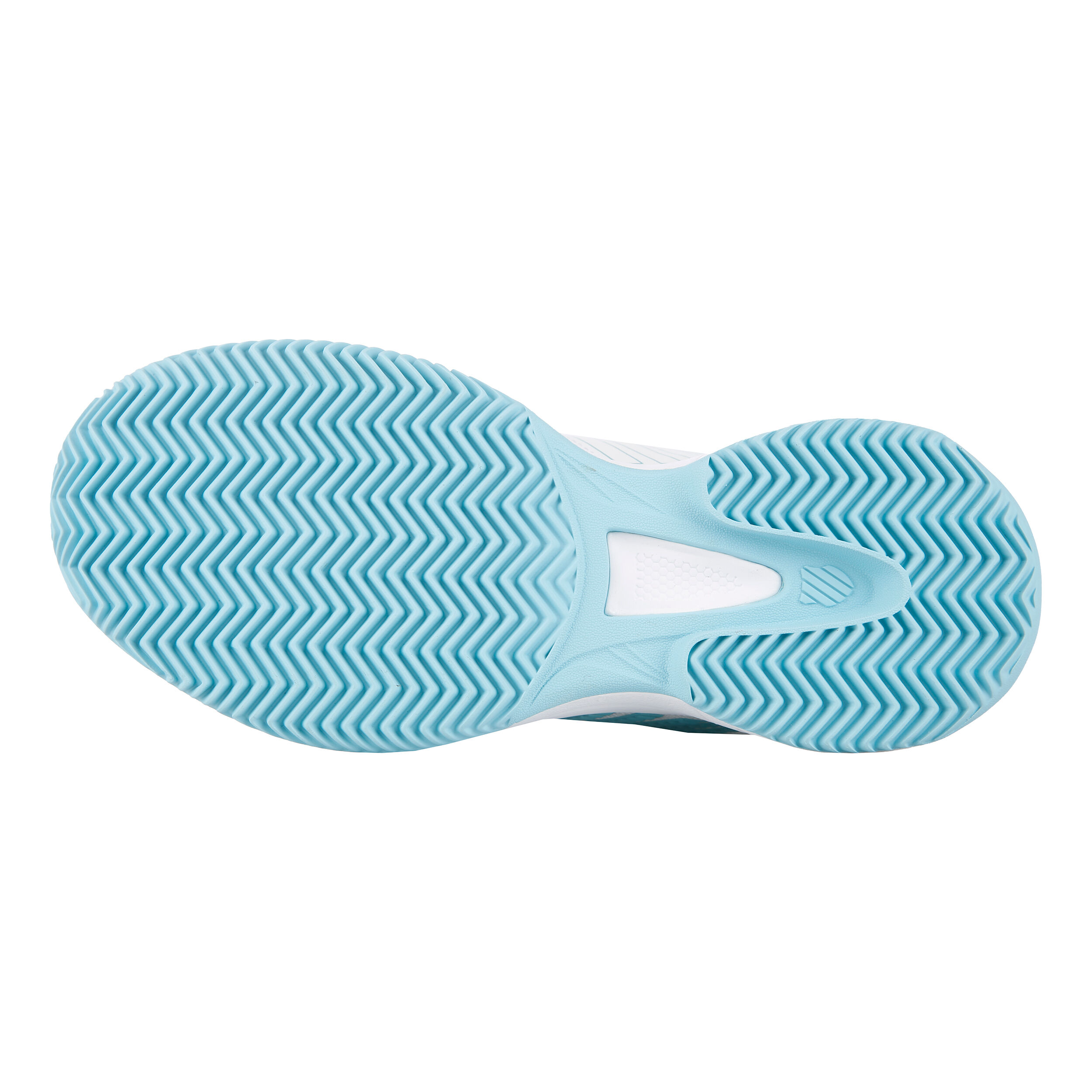 Court Express Sandplatzschuh Damen - Weiß, Hellblau
