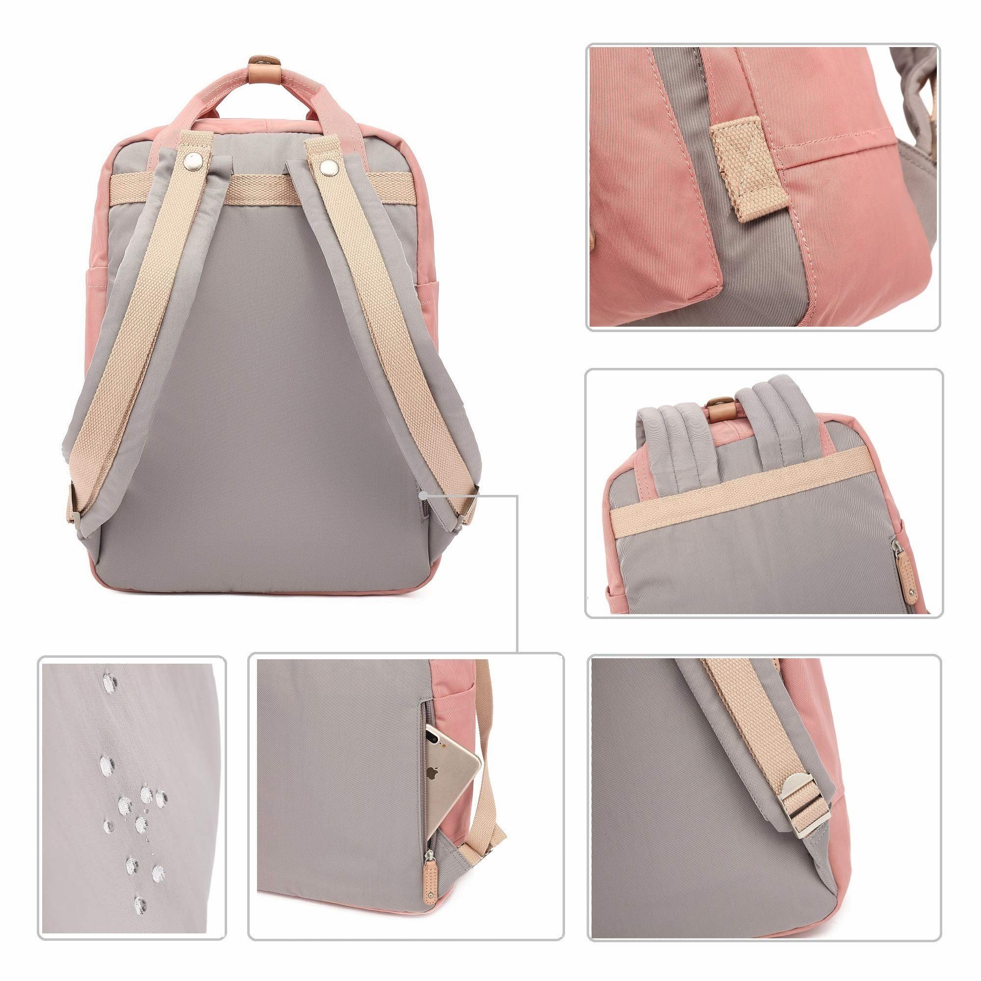 TAN.TOMI Schulrucksack Rucksack für Schule, Arbeit und Freizeit. Tagesrucksack, für Kinder, Teenager, junge Frauen.