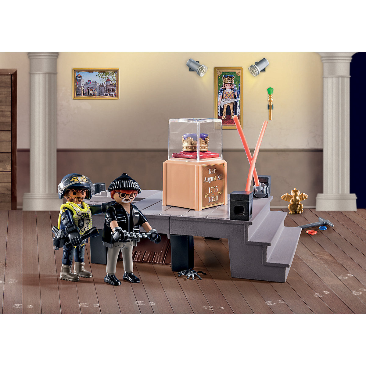 PLAYMOBIL® 71347 Adventskalender Polizei Museumsdiebstahl