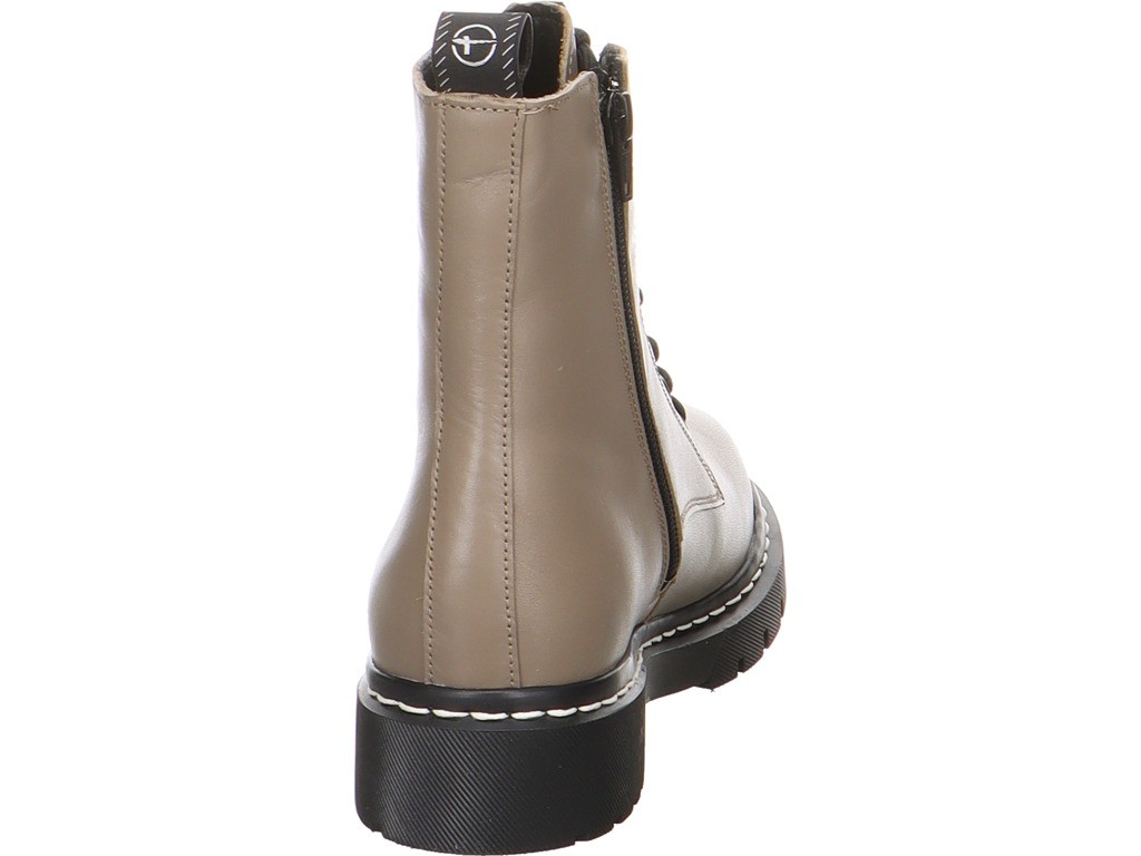 WORTMANN Schnür-Stiefeletten taupe Da.-Stiefel