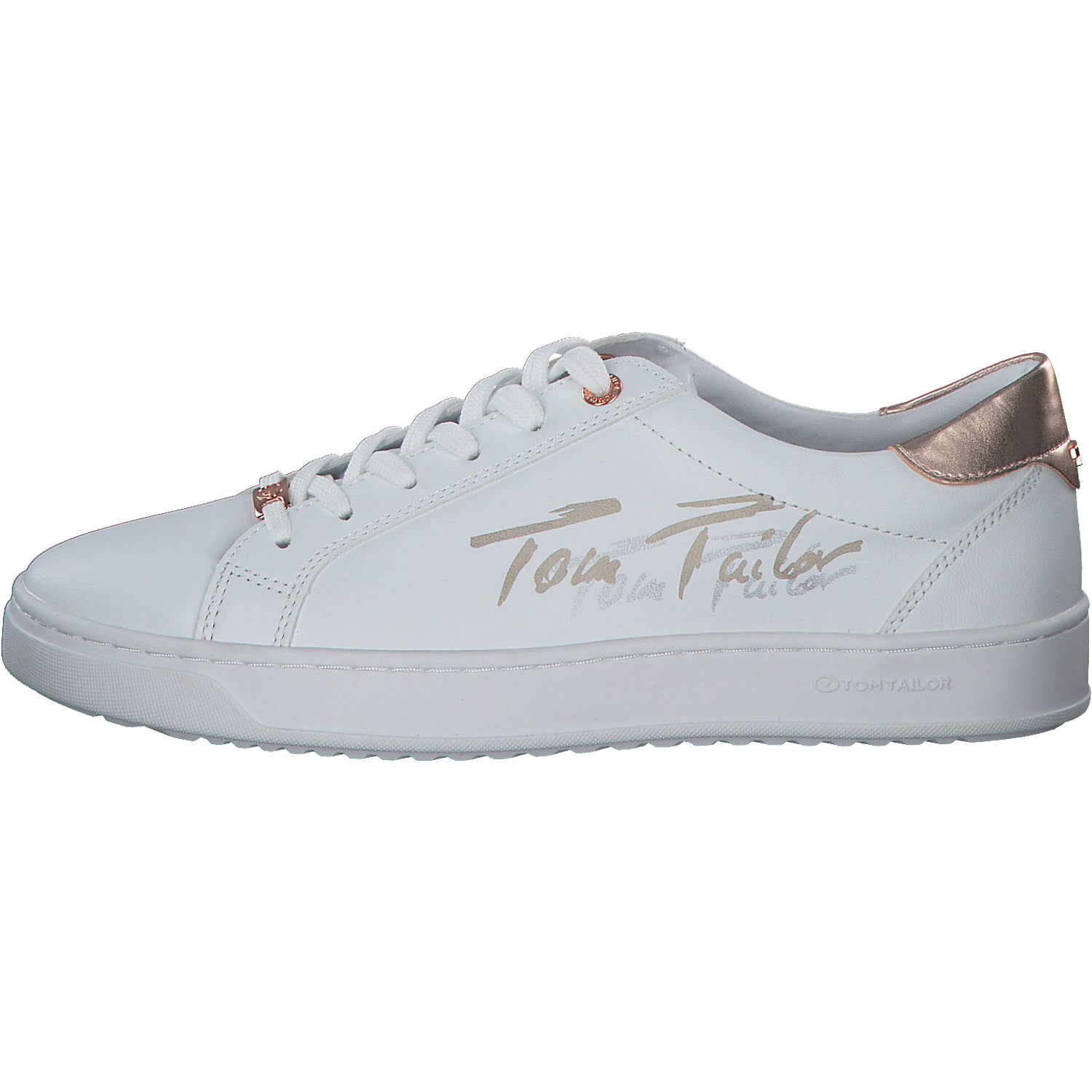 Tom Tailor 5394709, Schnürschuhe, Damen, weiss