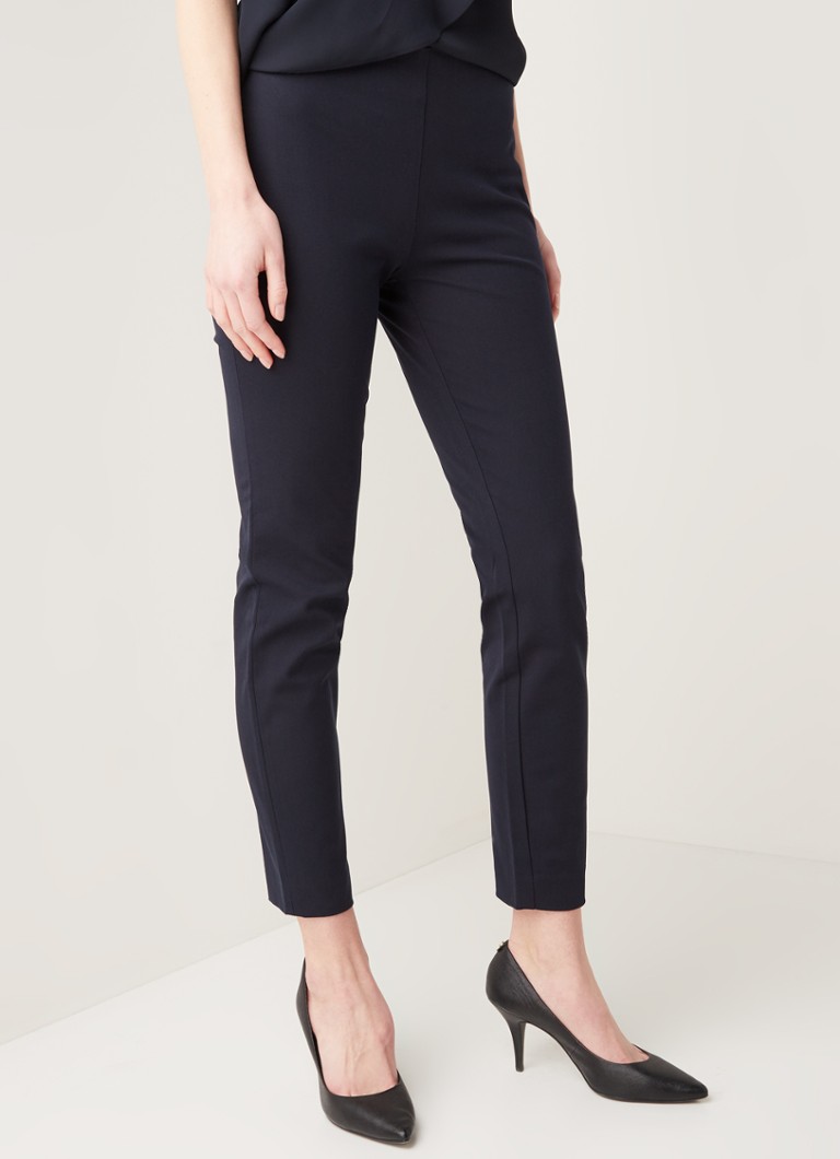 Pantaloni Keslina Slim Fit din bumbac elastic de la Ralph Lauren