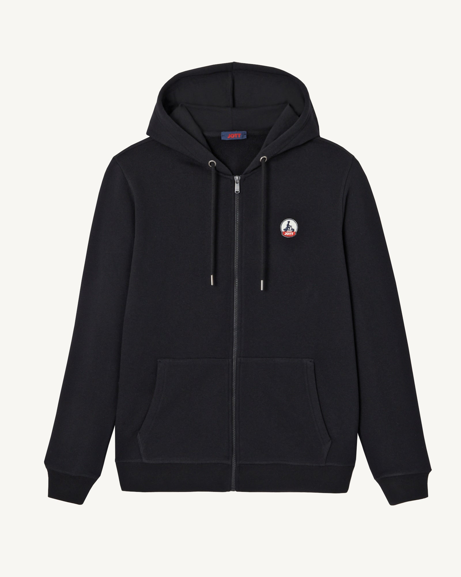 Sweat à capuche en coton biologique Noir Mexico