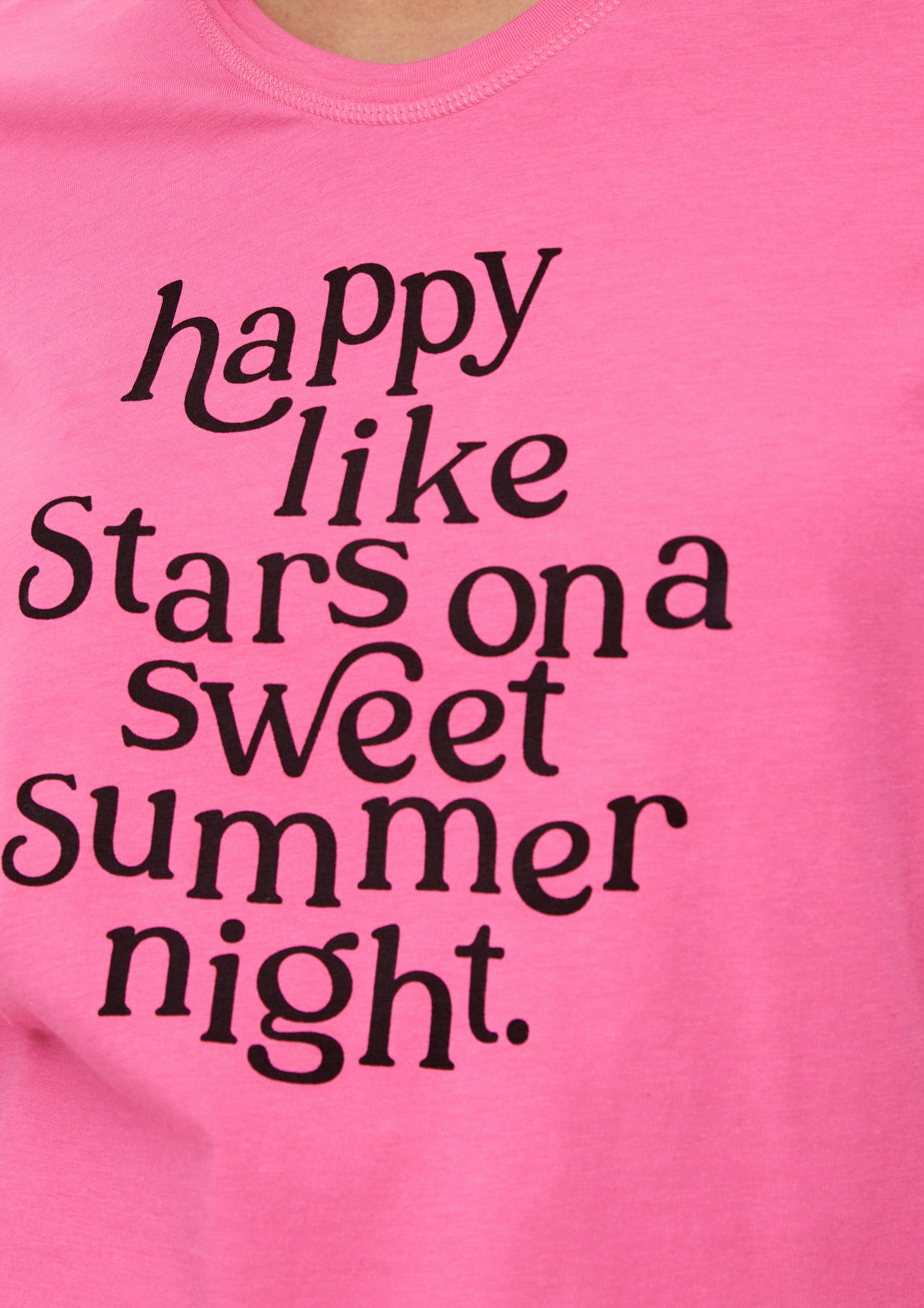 T-Shirt mit Statement-Print  2132800-44D2