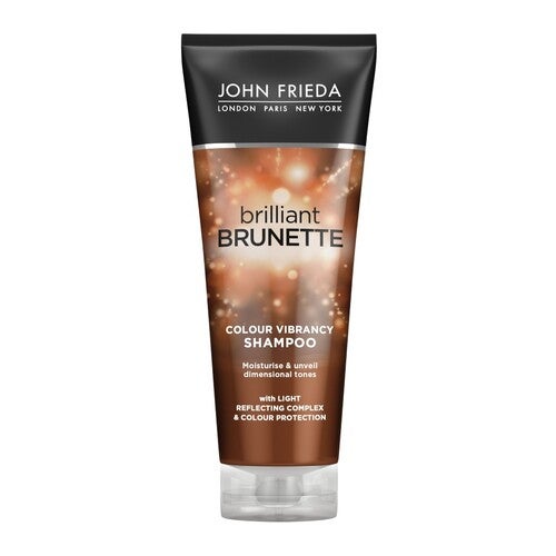 John Frieda Brilliant Brunette Colour Protecting Moisturizing Shampoo 250 ml