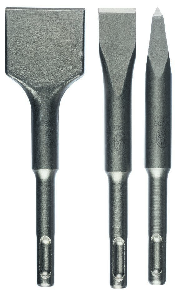 Príslušenstvo Bosch Blue 2608690180 3-dielna sada sekáčov SDS-plus 140 mm