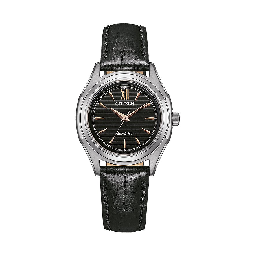 Citizen Damenuhr Leder Eco Drive