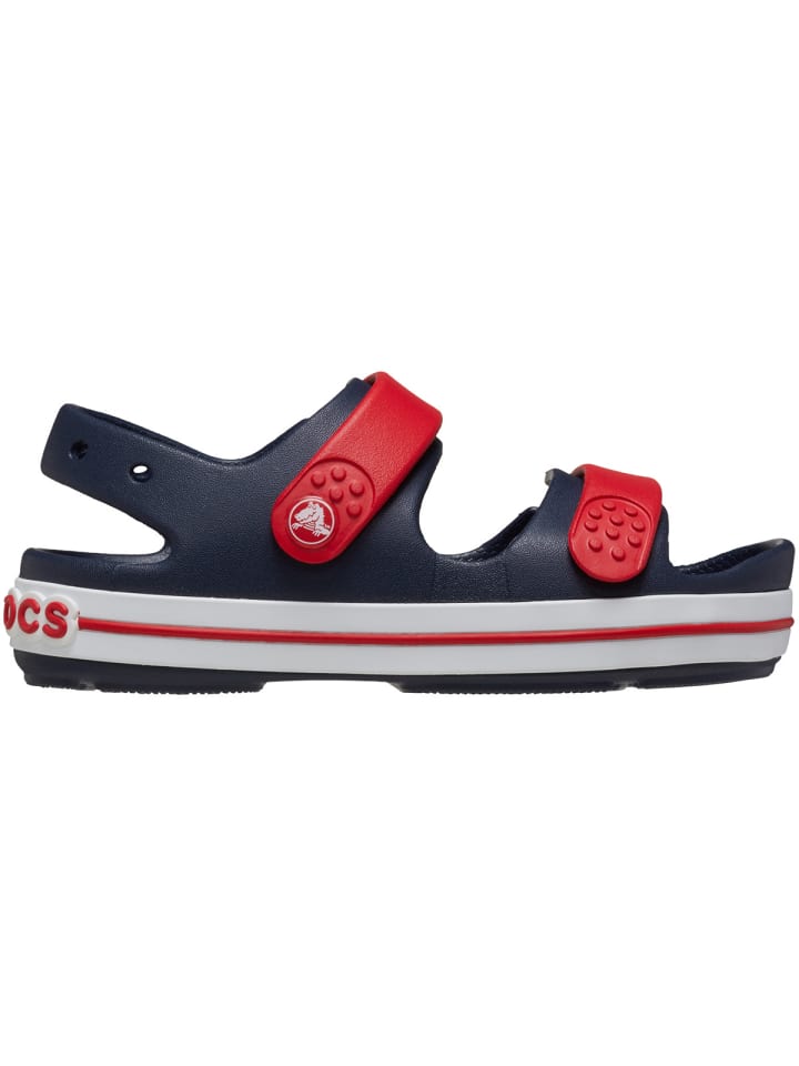 Crocs Freizeitschuhe Crocband in marineblau/rot günstig kaufen