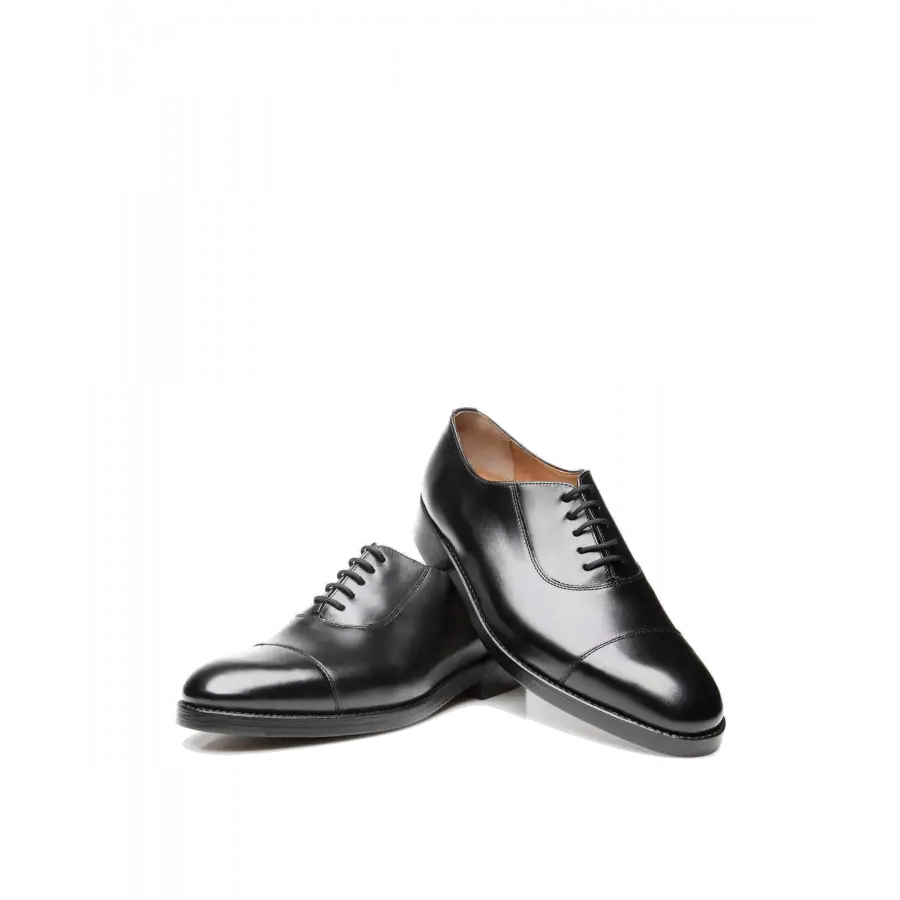 Heinrich Dinkelacker - Businessschuhe Oxford LUZERN CAPTOE Kalbsleder - schwarz