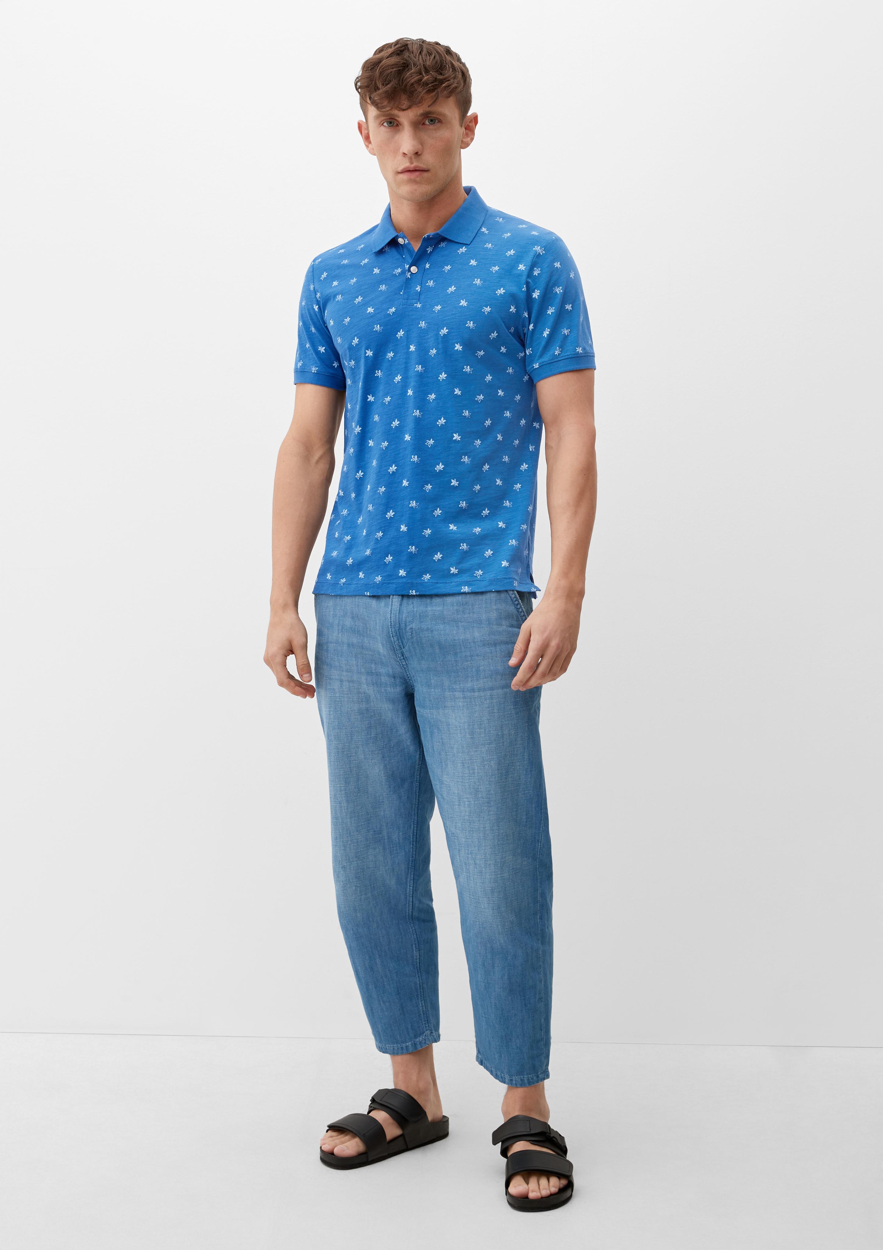 Poloshirt mit Allover-Print  2131471-54A1