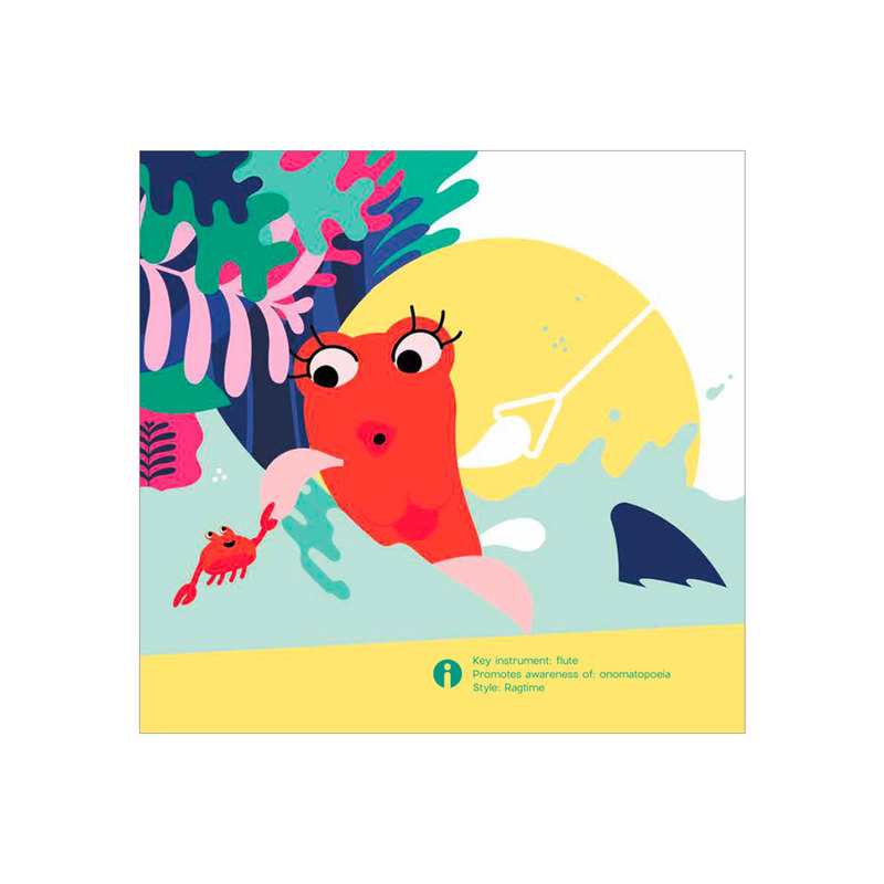 Livre-CD Les zanimomusic en anglais - Joyvox