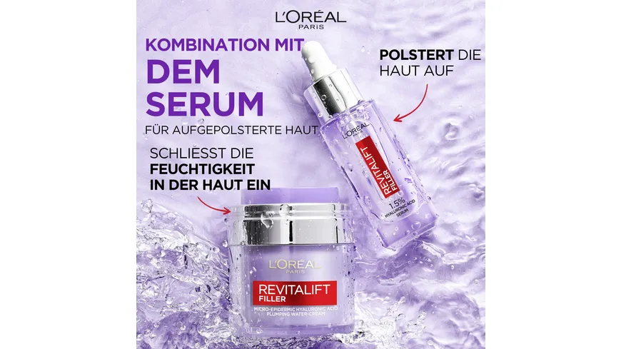 L'Oréal Revitalift Filler Anti-Ageing Creme 50 ml