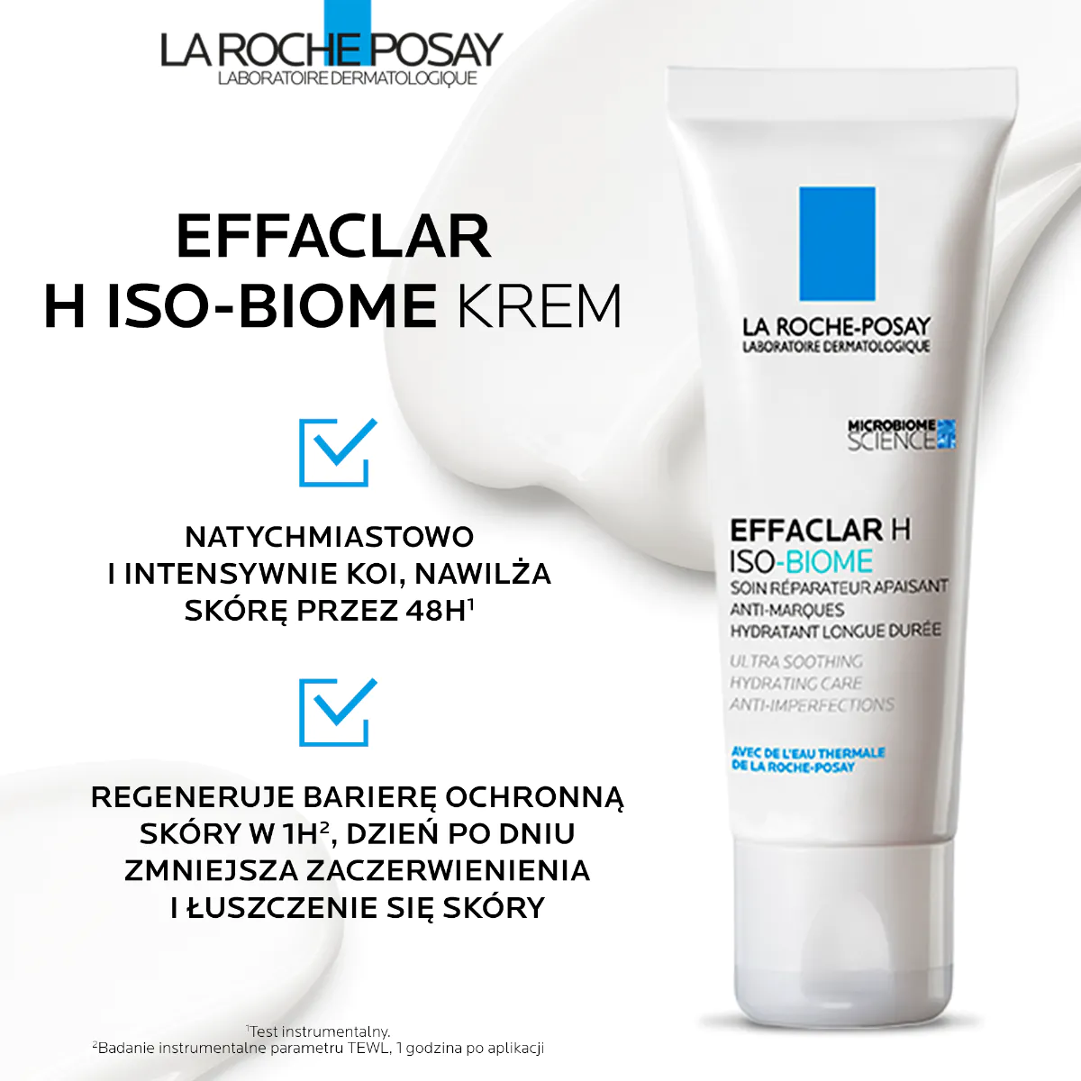 „La Roche-Posay Effaclar H Iso-Biome“ drėkinamasis kremas