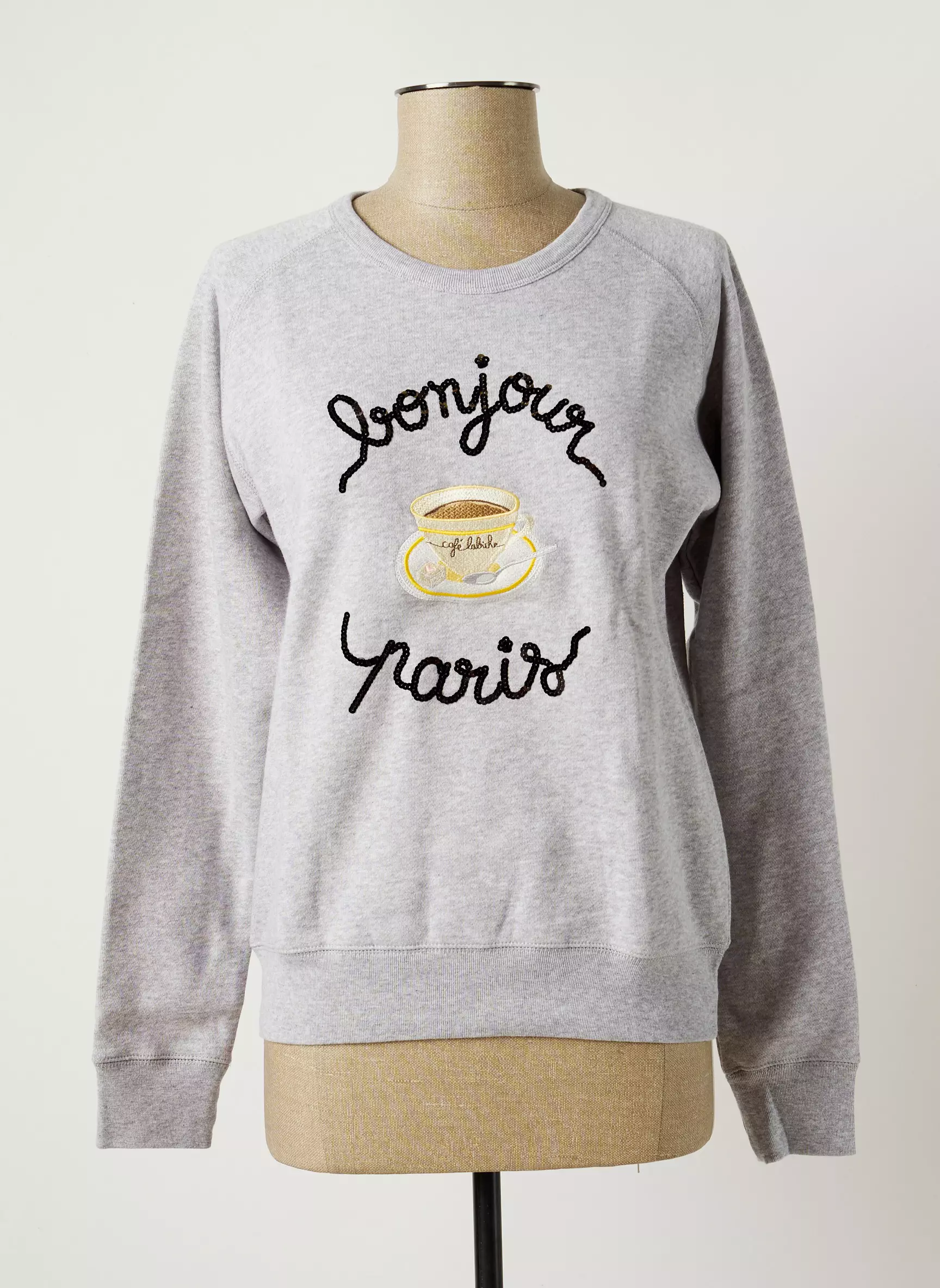Maison Labiche Sweats Femme couleur gris