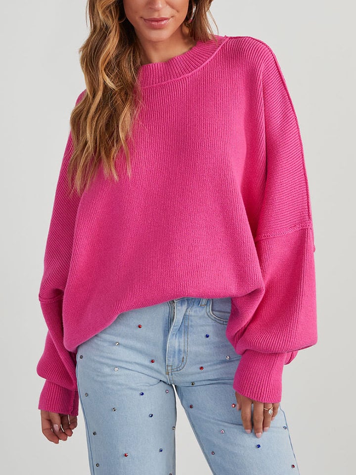 Milan Kiss Pullover in Pink günstig kaufen