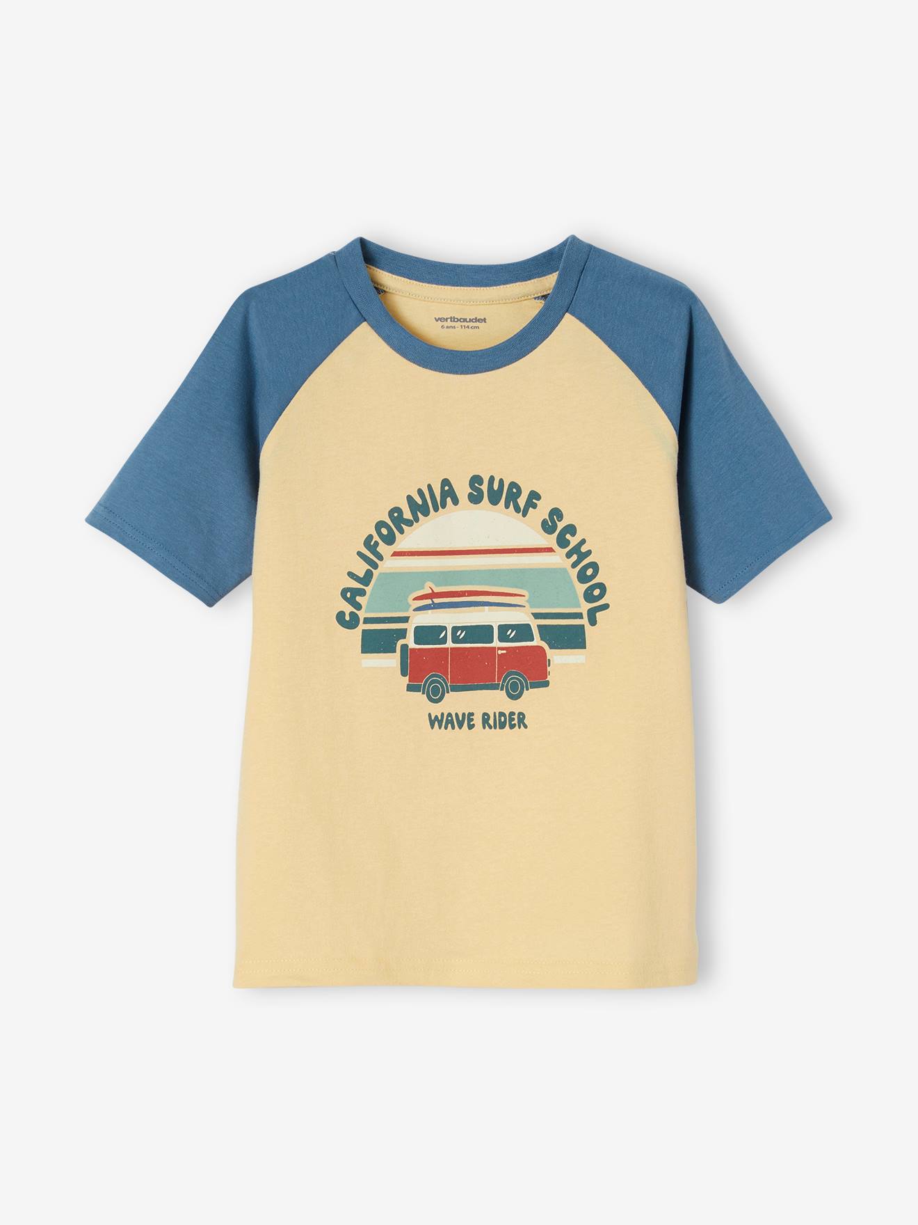 Vertbaudet 2er-Pack kurze Jungen Schlafanzüge SUMMER SURF Oeko-Tex - blau