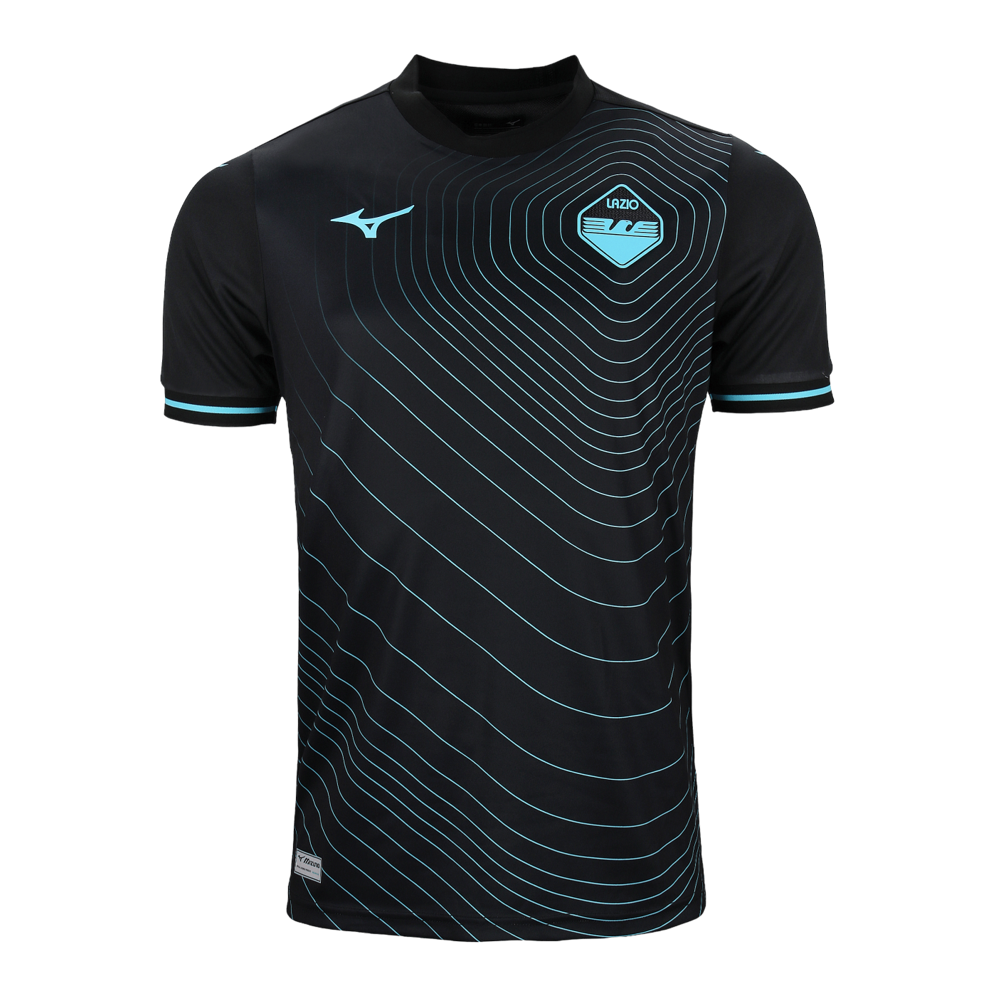 Mizuno Lazio Rom Trikot 3rd 2024/2025 Kids Schwarz F09