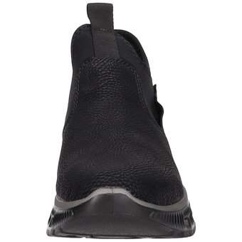 Rieker Slip On Sneaker in schwarz