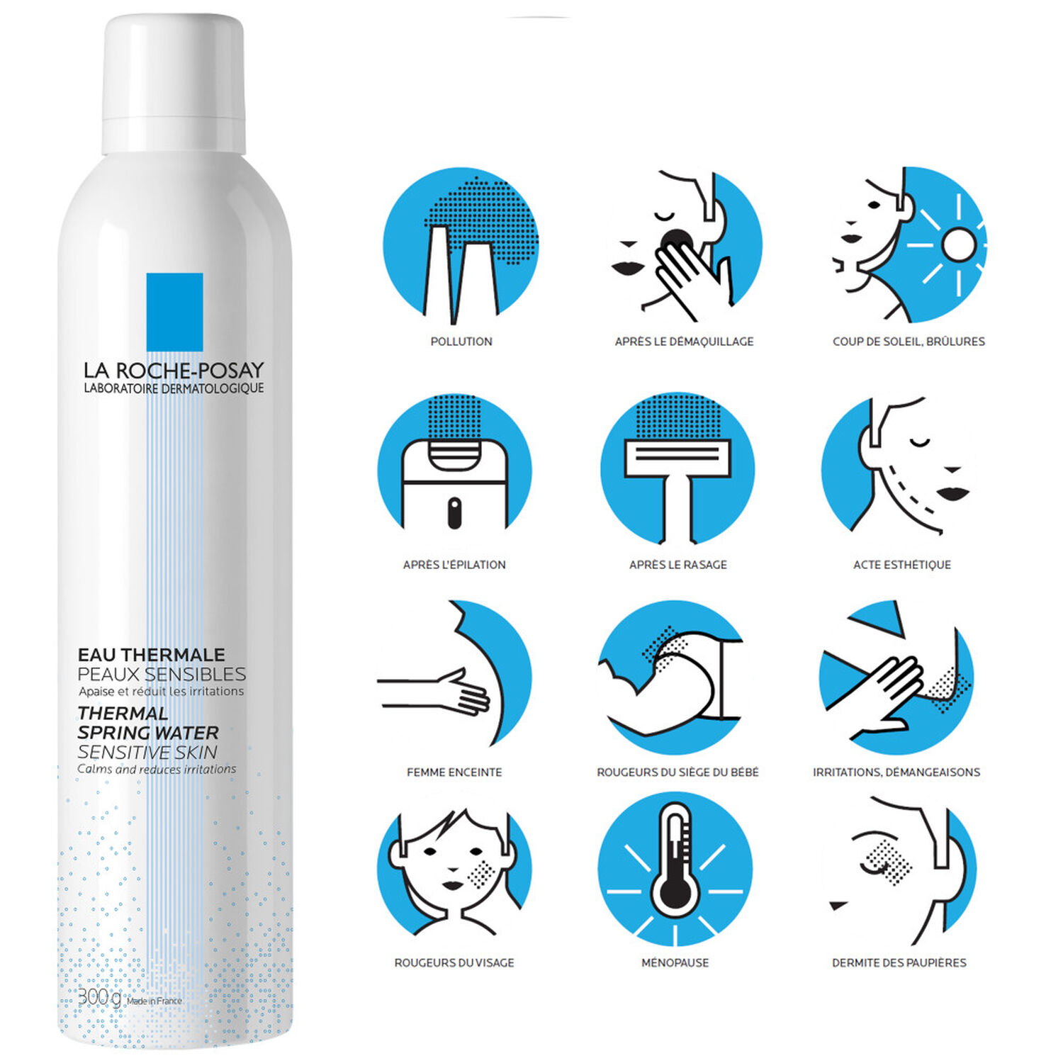 la roche-posay Eau Thermale Apaise & Protège