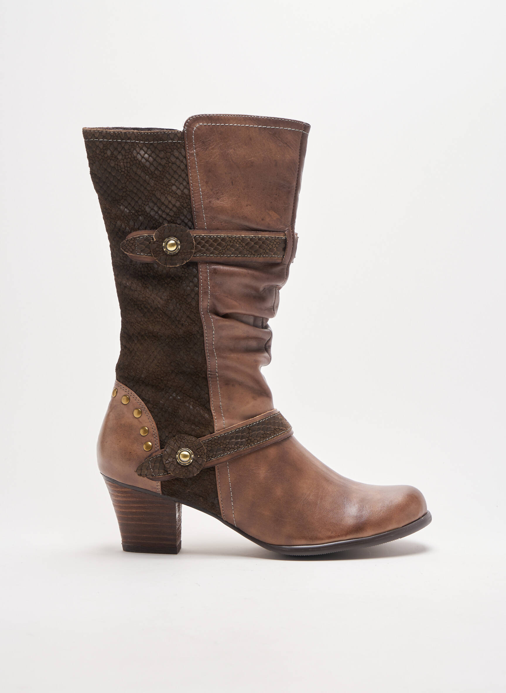 Laura Vita Bottes Femme couleur marron