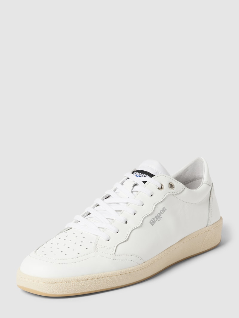 Sneaker mit Label-Details Modell 'MURRAY' in beige